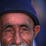 Stock photo old man portrait character stubble Dogubeyazit, Eastern Turkey